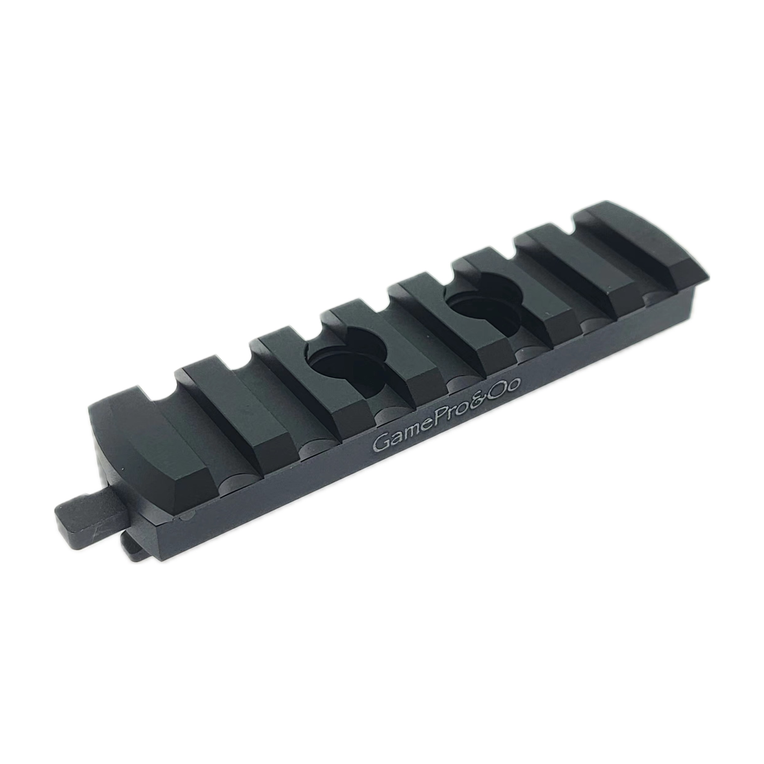 Rieles QD de montaje universal con 7 ranuras y 2 orificios giratorios para eslinga QD (M-LOK PICATINNY) 