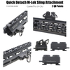 Accesorio giratorio de eslinga QD doble (MLok Picatinny)