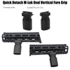 Empuñadura delantera vertical QD M-LOK, mango ovalado